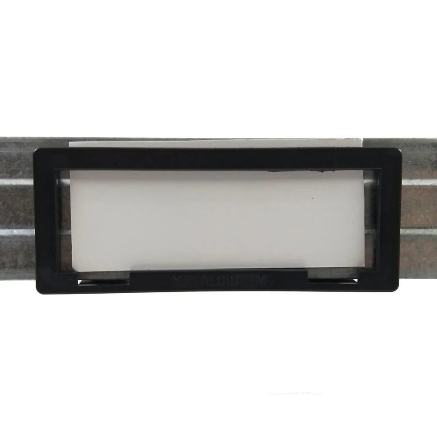 Plastikinis etikečių laikiklis